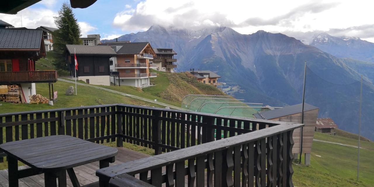 Chalet Valaisia Riederalp Eksteriør billede
